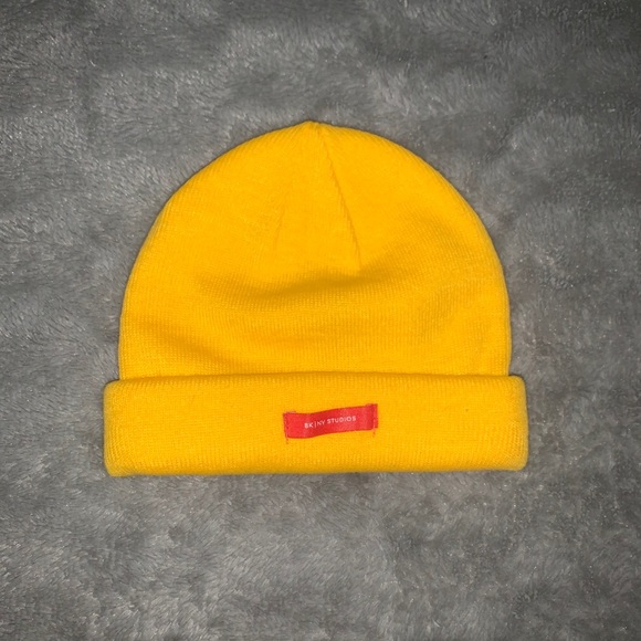 Yellow beanie